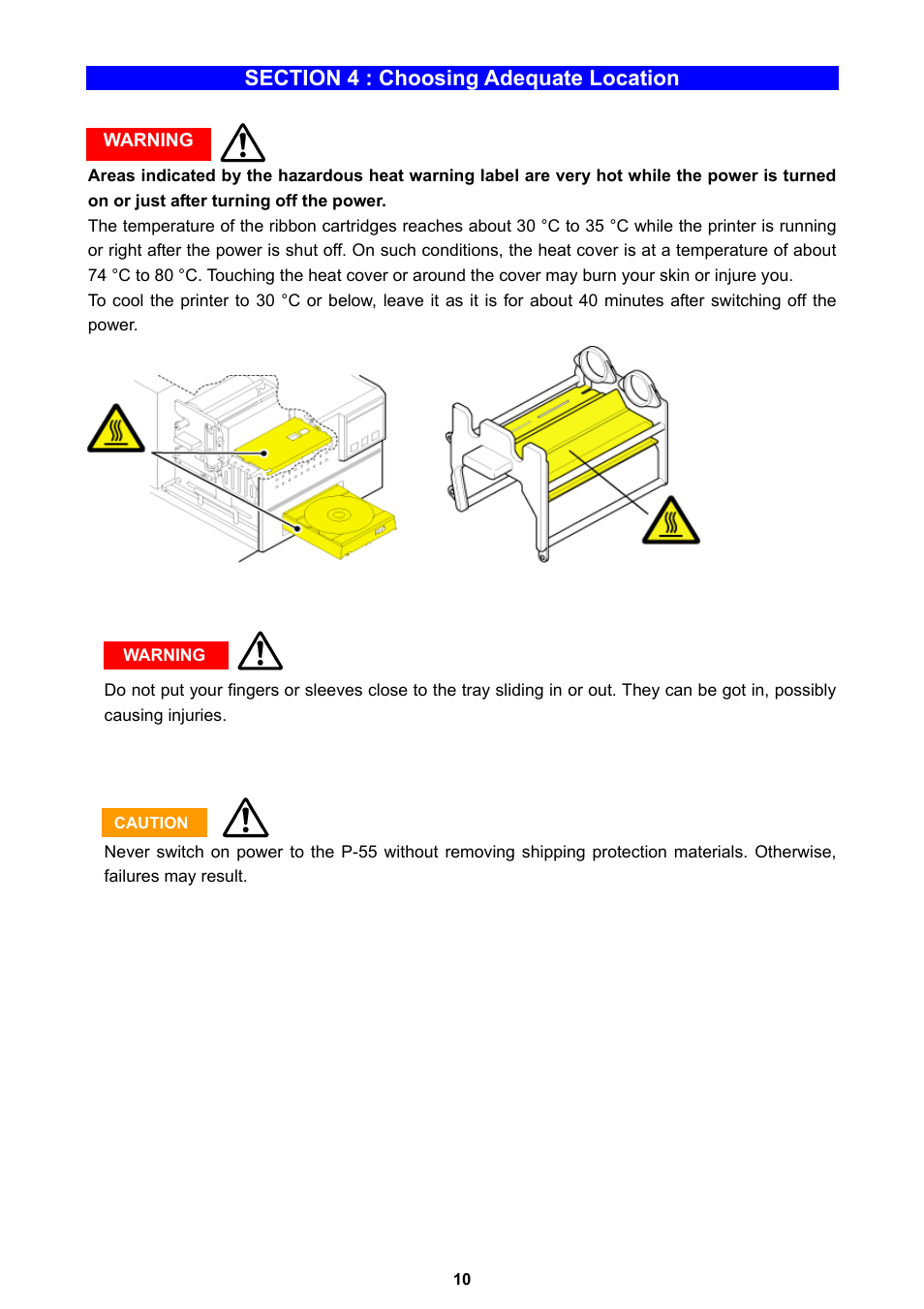 MF Digital Teaс P-55 User Manual | Page 10 / 58