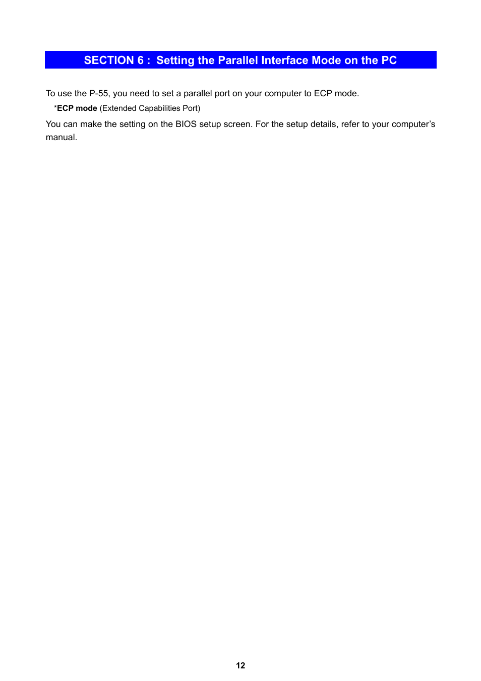 MF Digital Teaс P-55 User Manual | Page 12 / 58