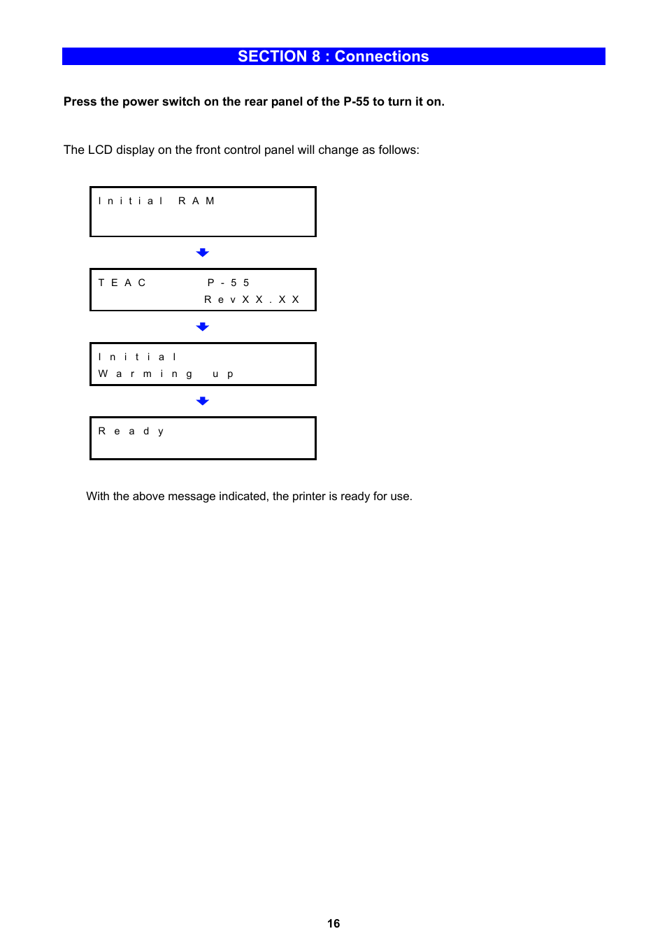 MF Digital Teaс P-55 User Manual | Page 16 / 58