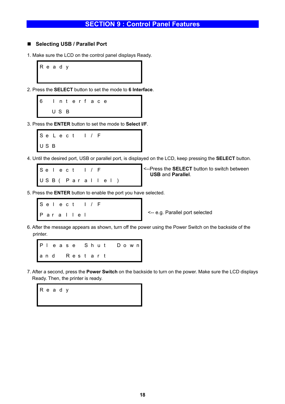 MF Digital Teaс P-55 User Manual | Page 18 / 58
