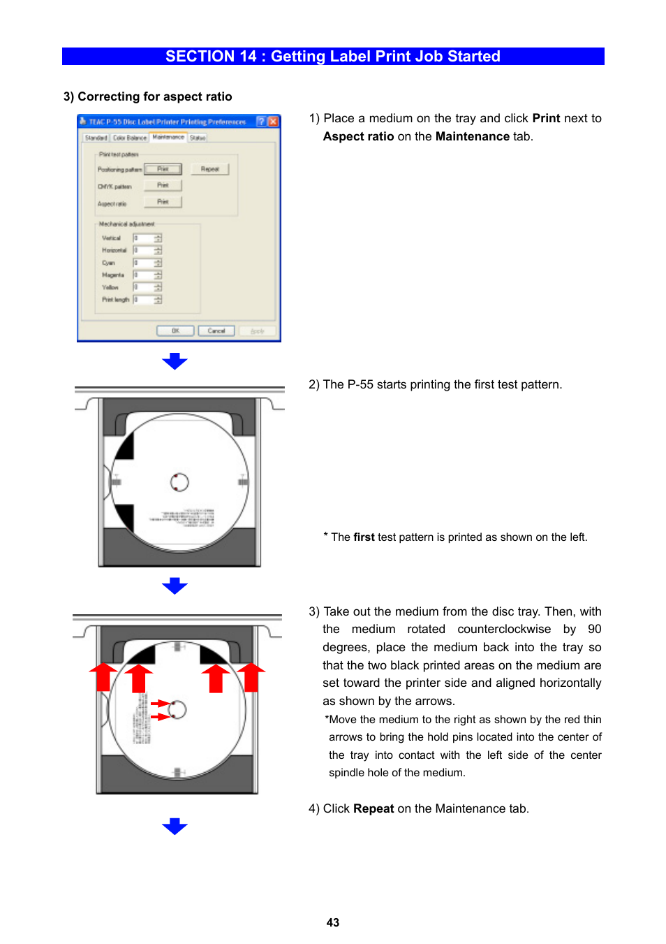 MF Digital Teaс P-55 User Manual | Page 43 / 58