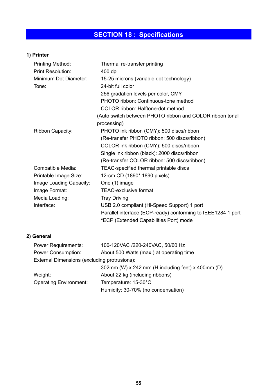 MF Digital Teaс P-55 User Manual | Page 55 / 58