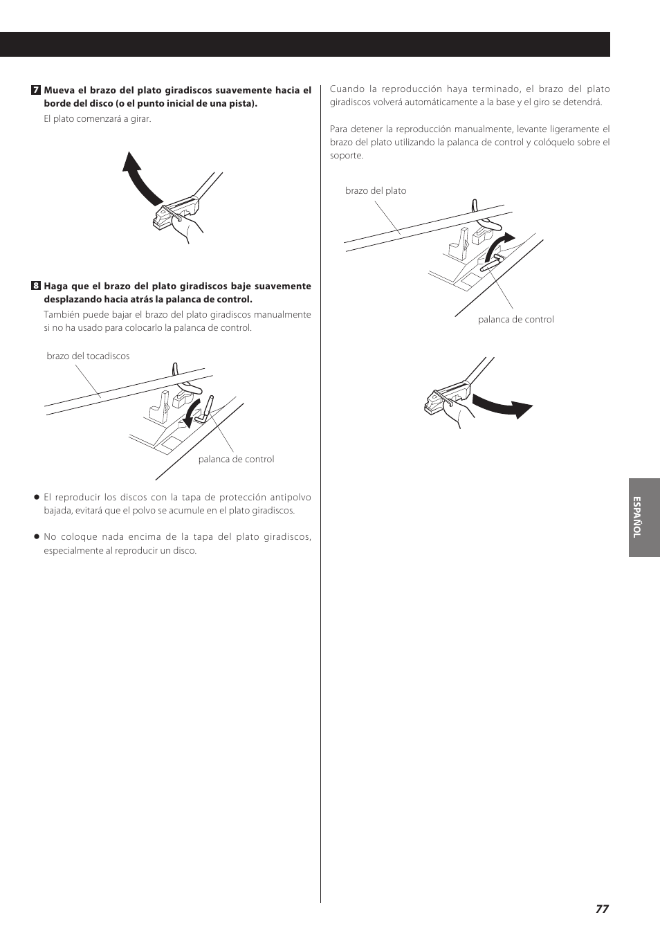 Teac LPR500 User Manual | Page 77 / 96