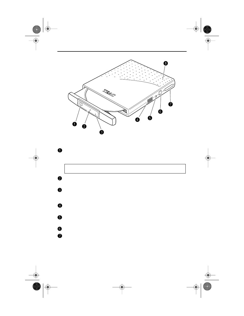 Front and right panels | Teac E24E User Manual | Page 17 / 74