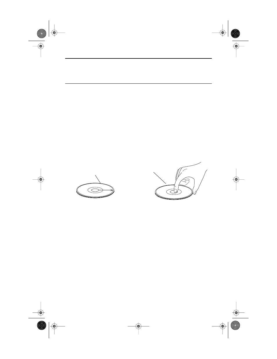 Chapter 7. handling, loading, and ejecting discs, Handling discs | Teac E24E User Manual | Page 69 / 74