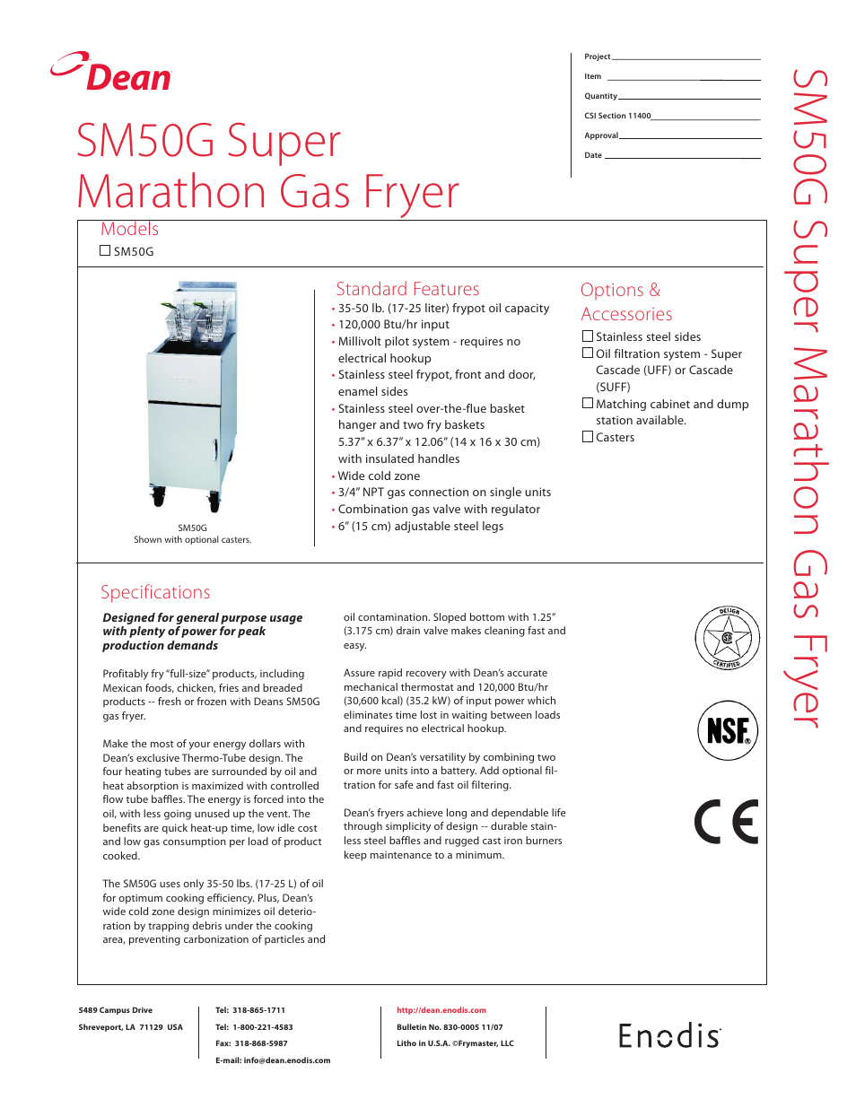 Teac SM50G Super User Manual | 2 pages