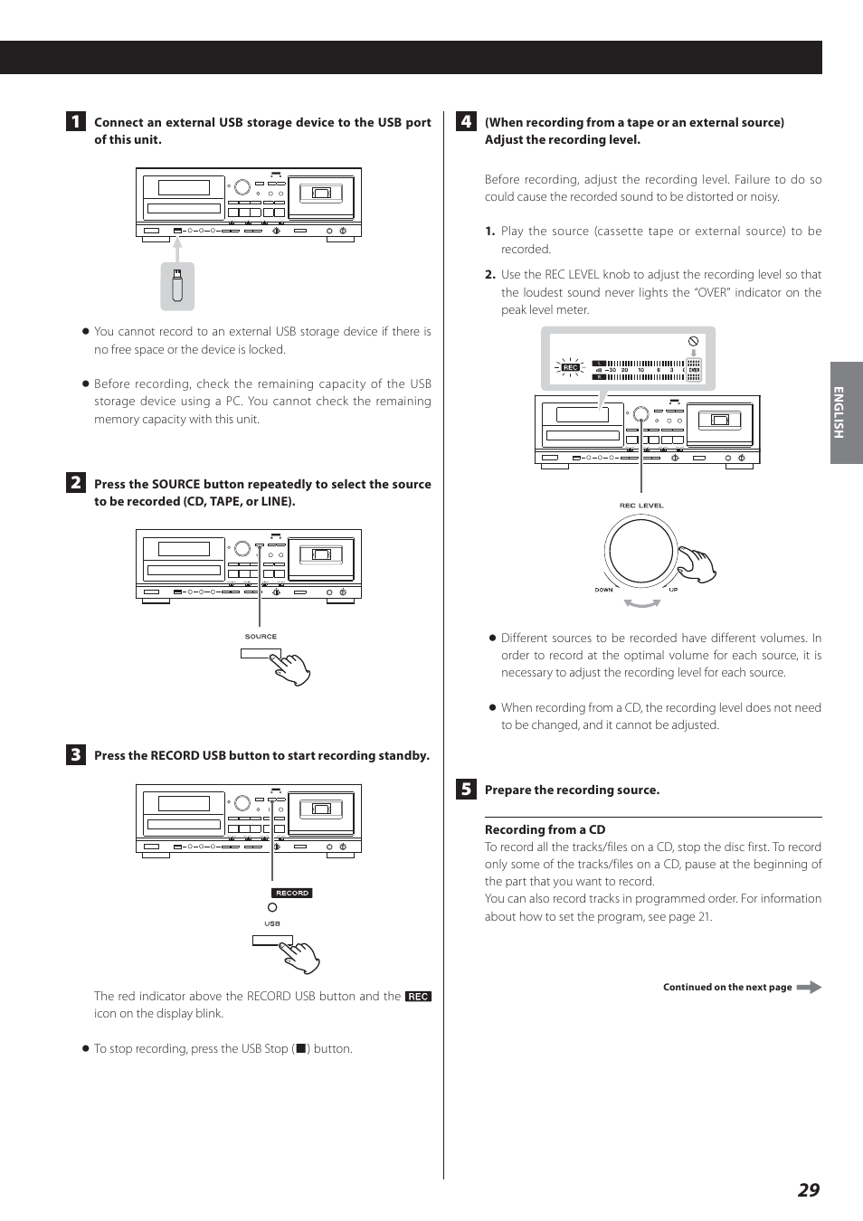 Teac AD-800 User Manual | Page 29 / 112