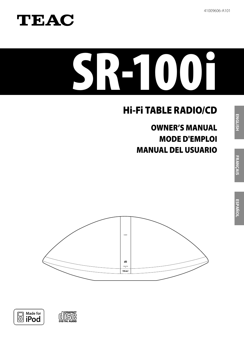 Teac SR-100I User Manual | 96 pages