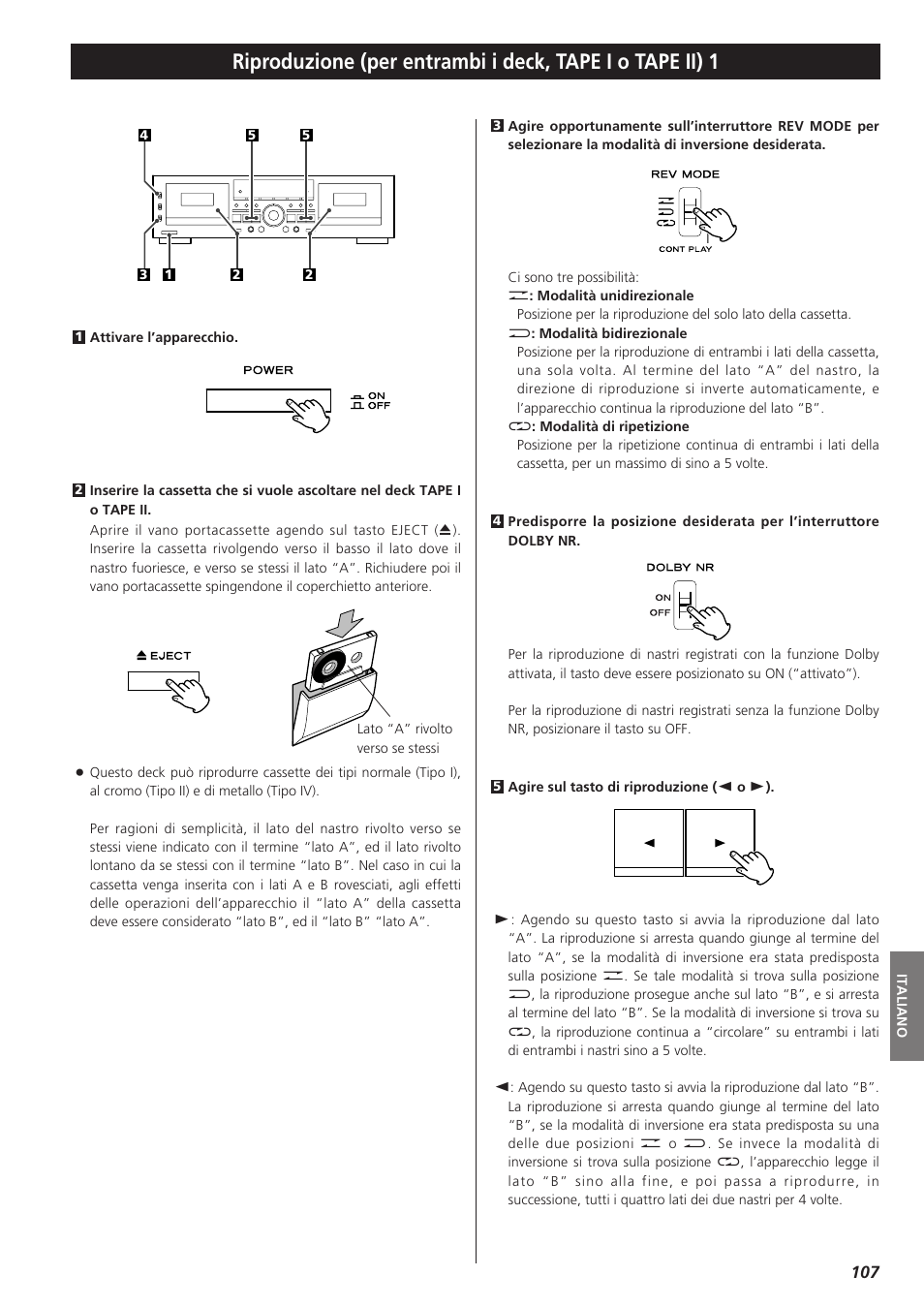 Teac W-865R User Manual | Page 107 / 148