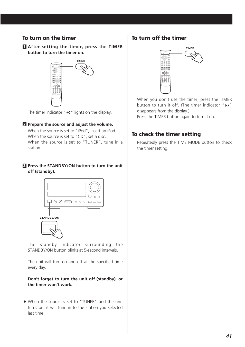 Teac CR-H227I User Manual | Page 41 / 43