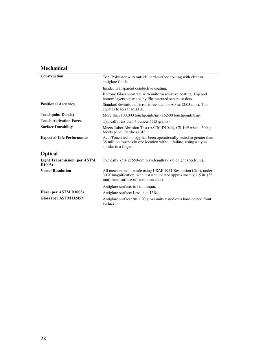 Tyco Electronics ET1528L User Manual | Page 36 / 44
