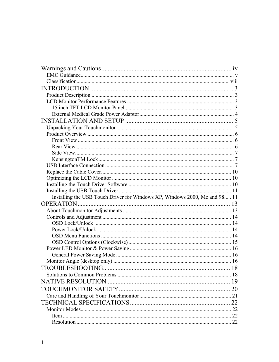 Tyco Electronics ET1528L User Manual | Page 9 / 44