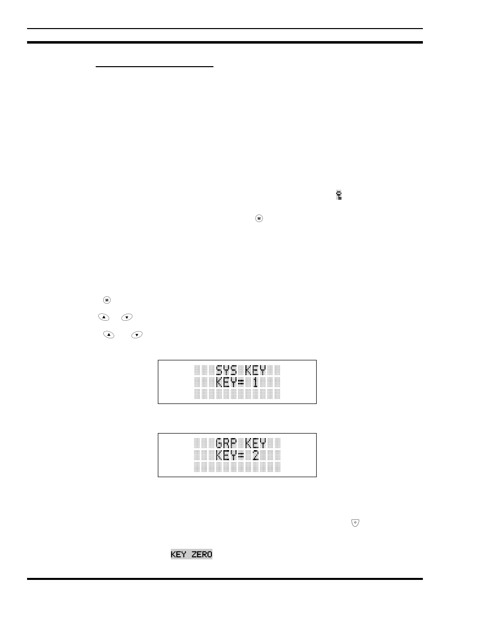 3 private mode (p7200 only), 2 key zero | Tyco Electronics P5200 User Manual | Page 100 / 122