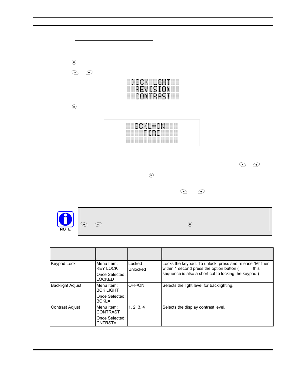 1 menu item selection process | Tyco Electronics P5200 User Manual | Page 69 / 122