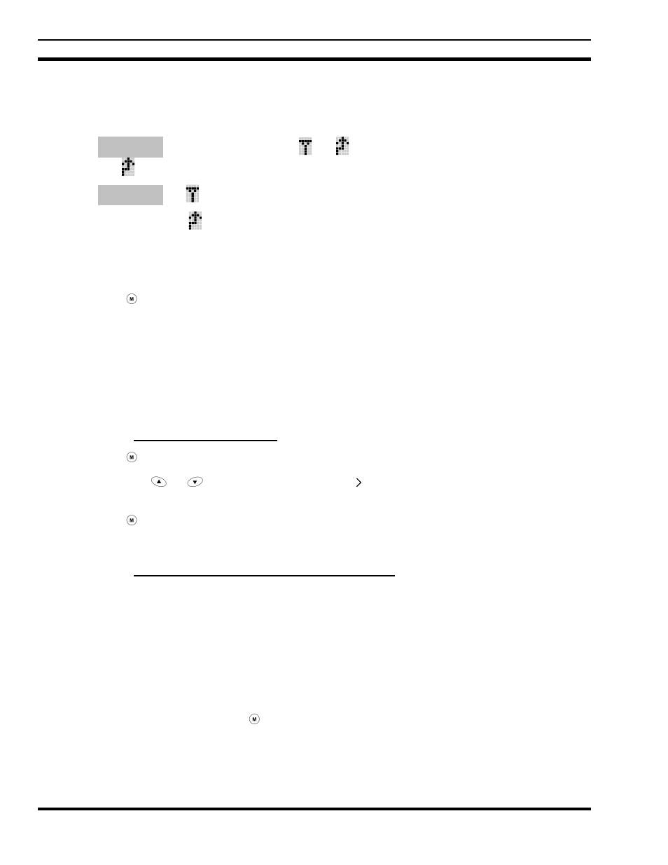 13 declar an emergency, 14 lock/unlock keypad, 15 high/low power adjustment | 1 using the menu button, 2 using the pre-programmed option button, 16 menu | Tyco Electronics P5200 User Manual | Page 96 / 122