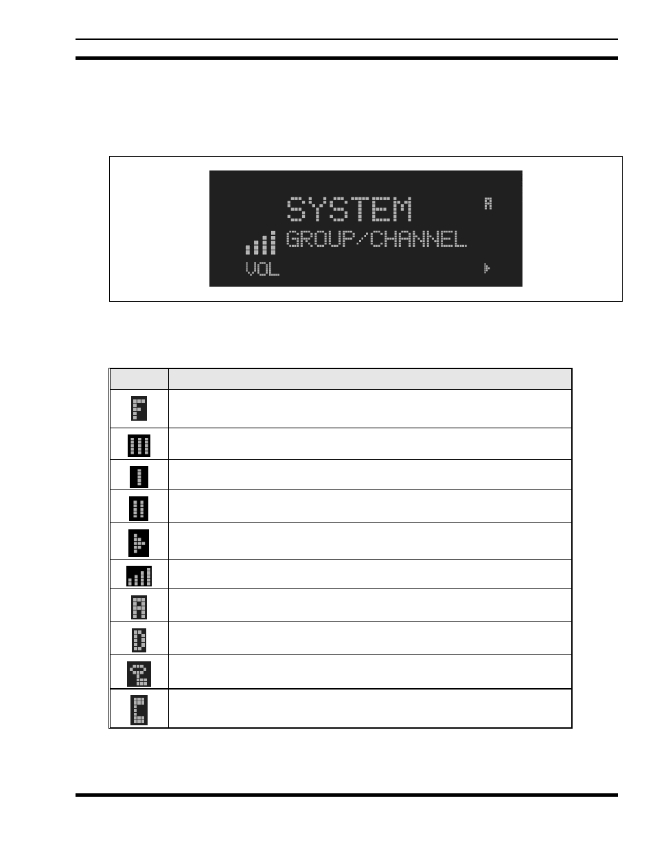 9 edacs and p25 trunked operation, 1 radio status icons, 9edacs and p25 trunked operation | Tyco Electronics M/A-COM MM23016 User Manual | Page 55 / 102