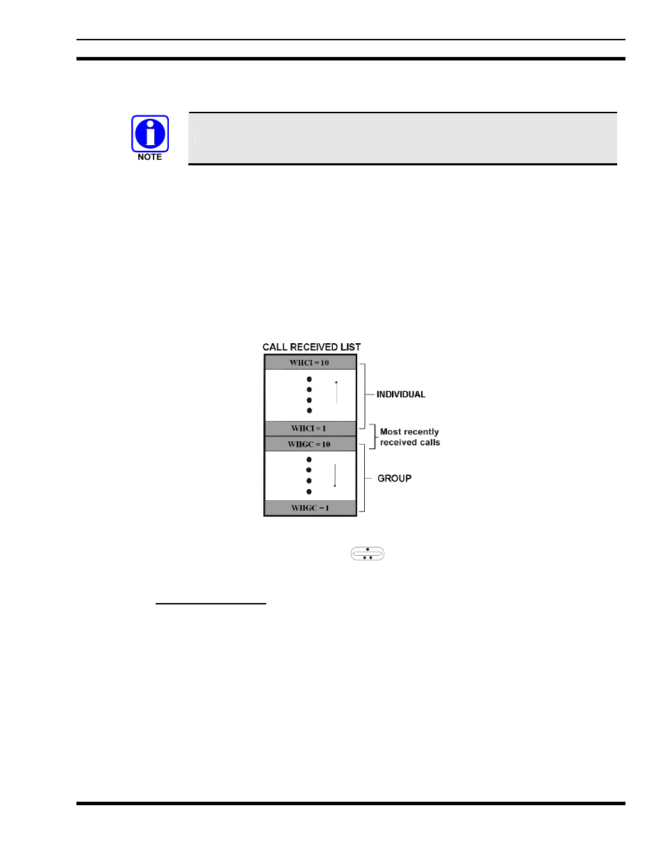 2 call storage lists | Tyco Electronics M/A-COM MM23016 User Manual | Page 67 / 102