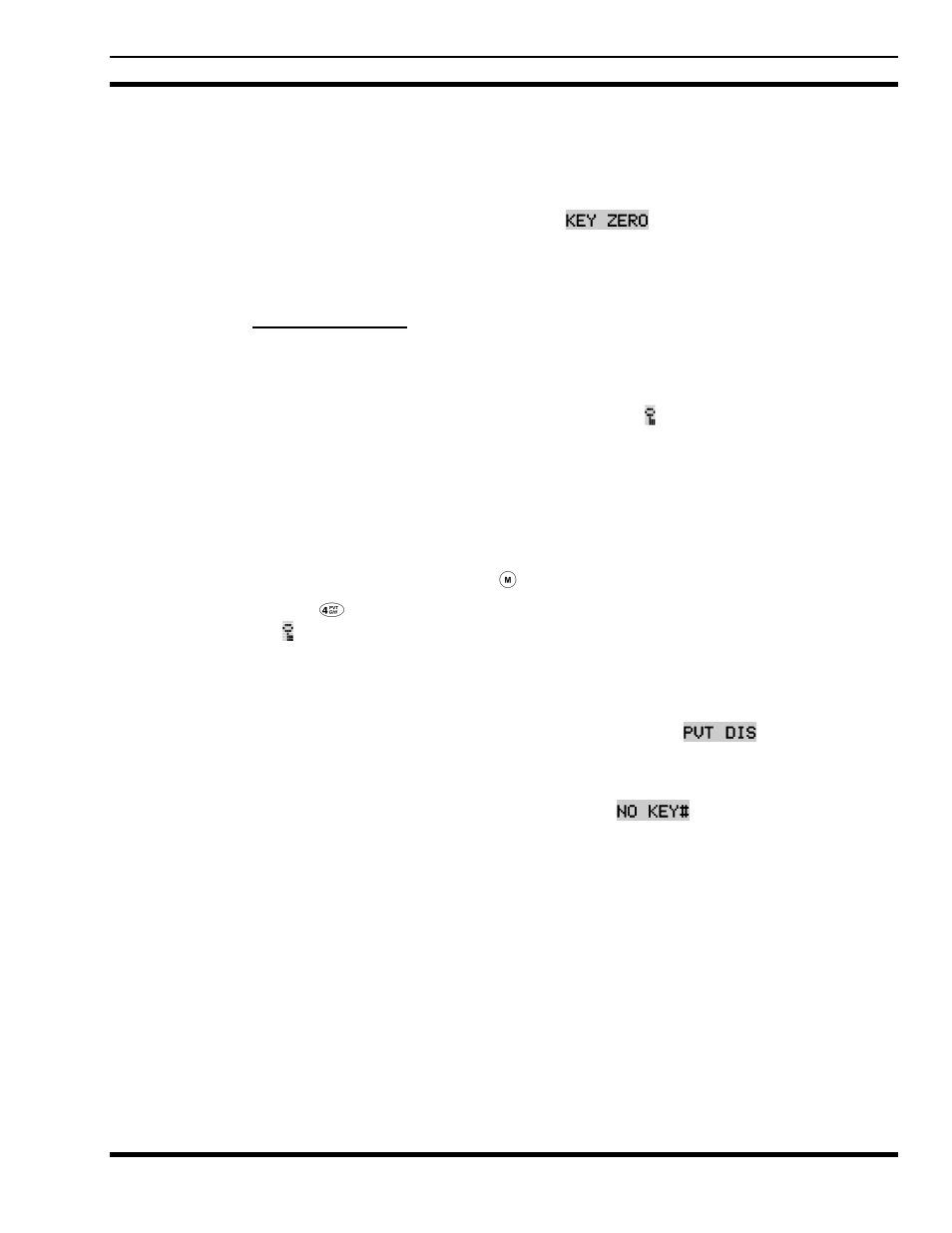 2 key zero, 4 private operation, 1 receiving an encrypted call | 2 transmitting an encrypted call, 3 scanned group calls, Private operation | Tyco Electronics P7100IP User Manual | Page 39 / 64