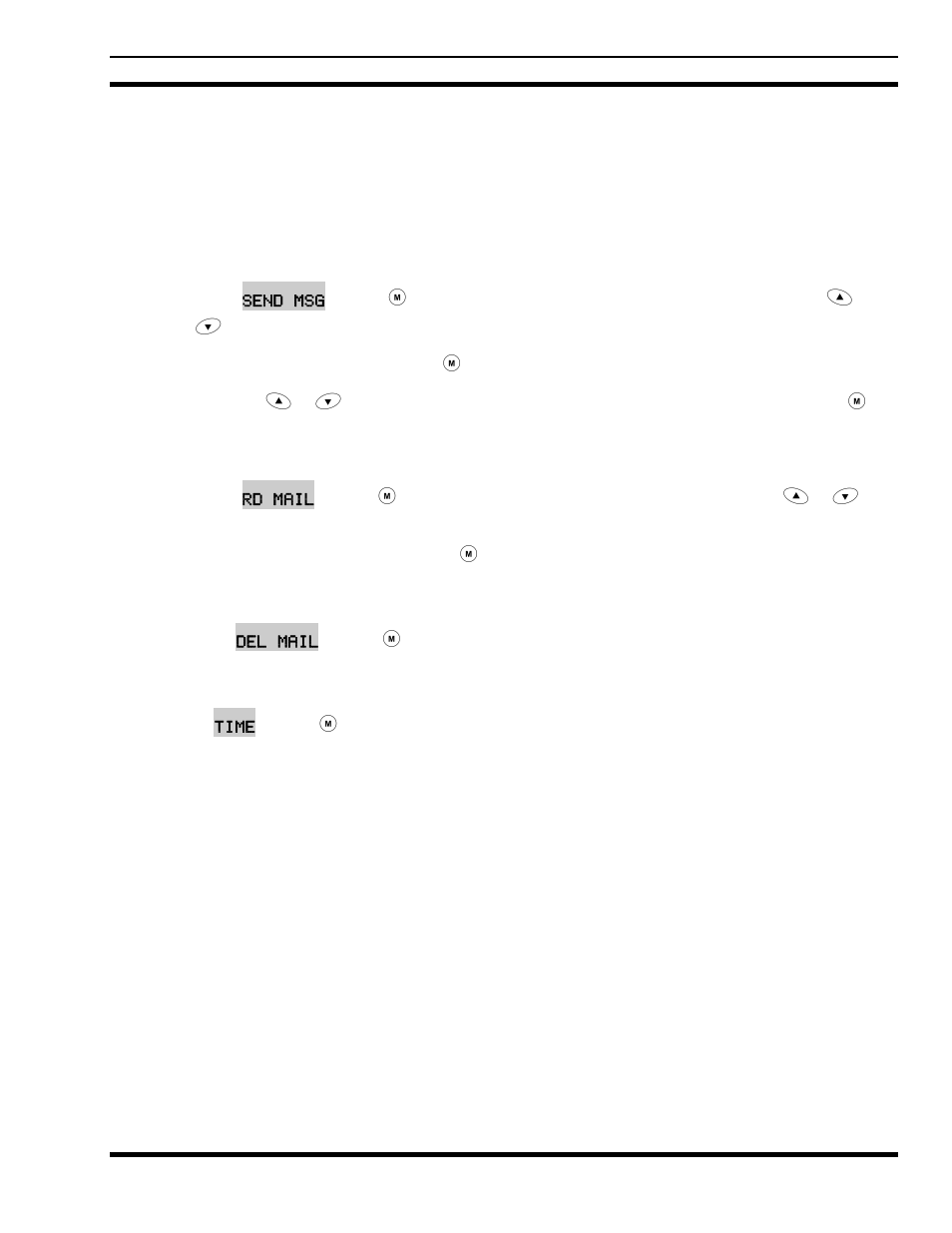 13 radio textlink operation (edacs only), Radio textlink operation (edacs only) | Tyco Electronics P7100IP User Manual | Page 57 / 64