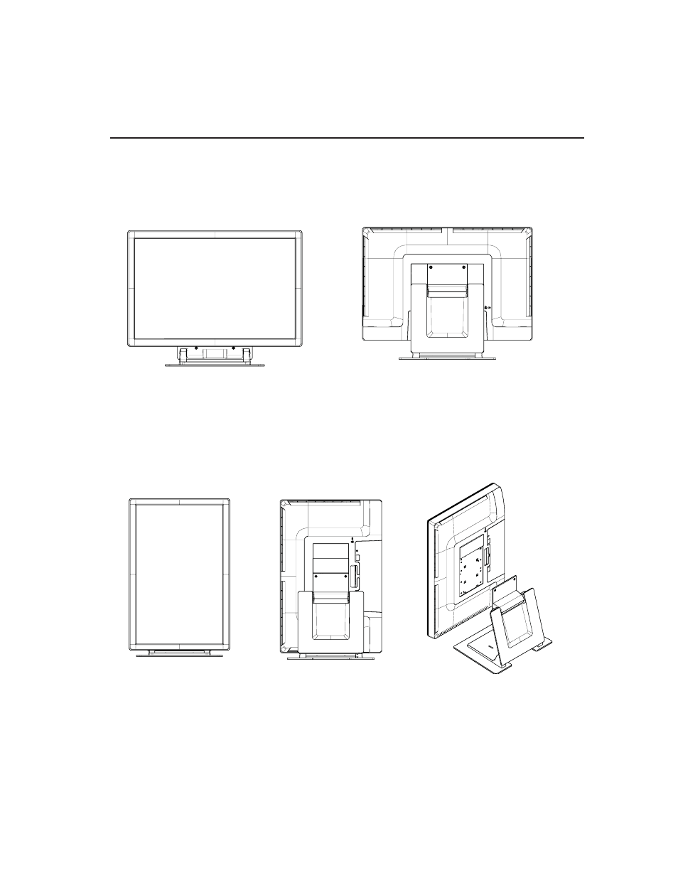Monitor mounting and orientation | Tyco Electronics ET2200L User Manual | Page 12 / 34