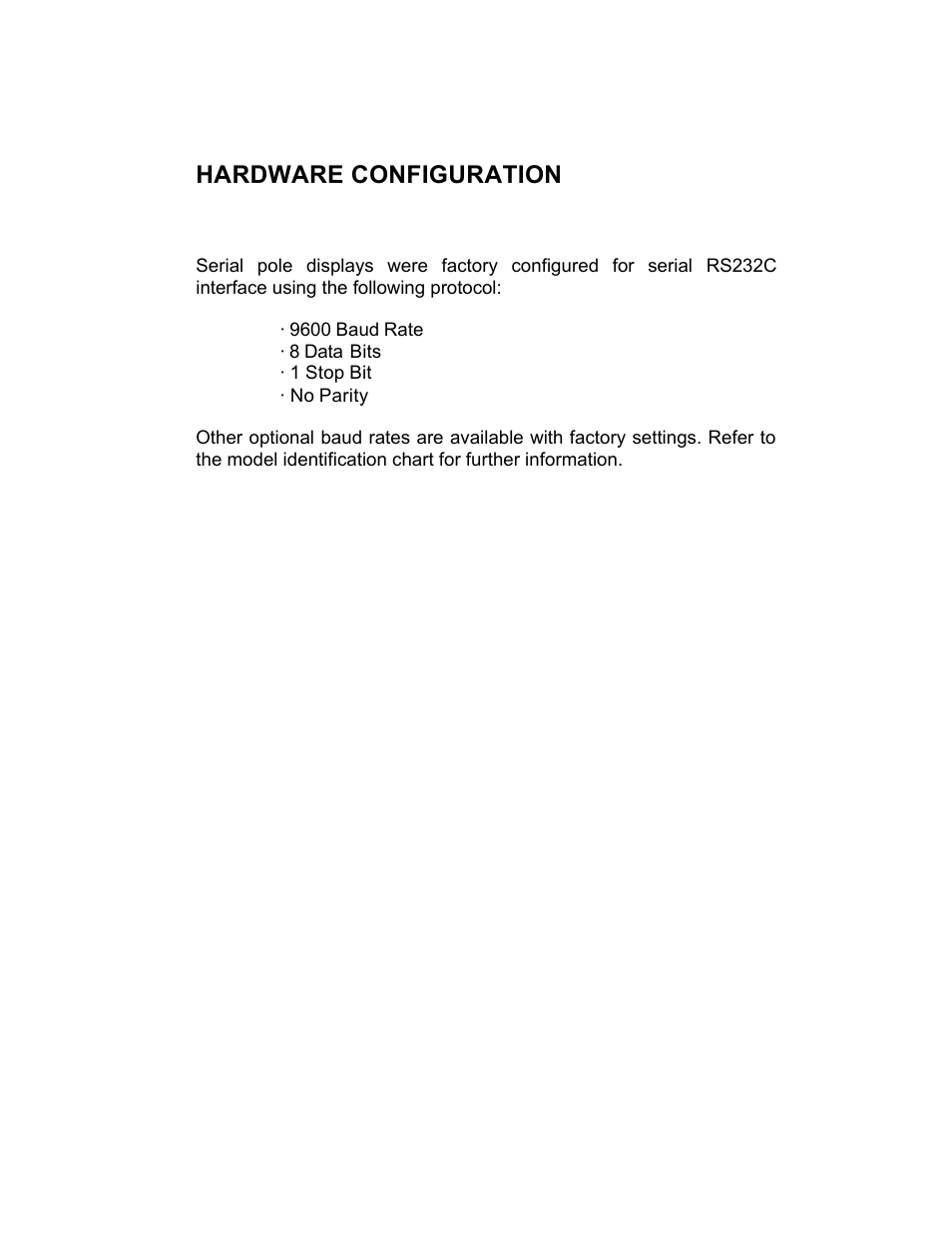 Hardware configuration | Tyco Electronics LD9000 Series User Manual | Page 152 / 165