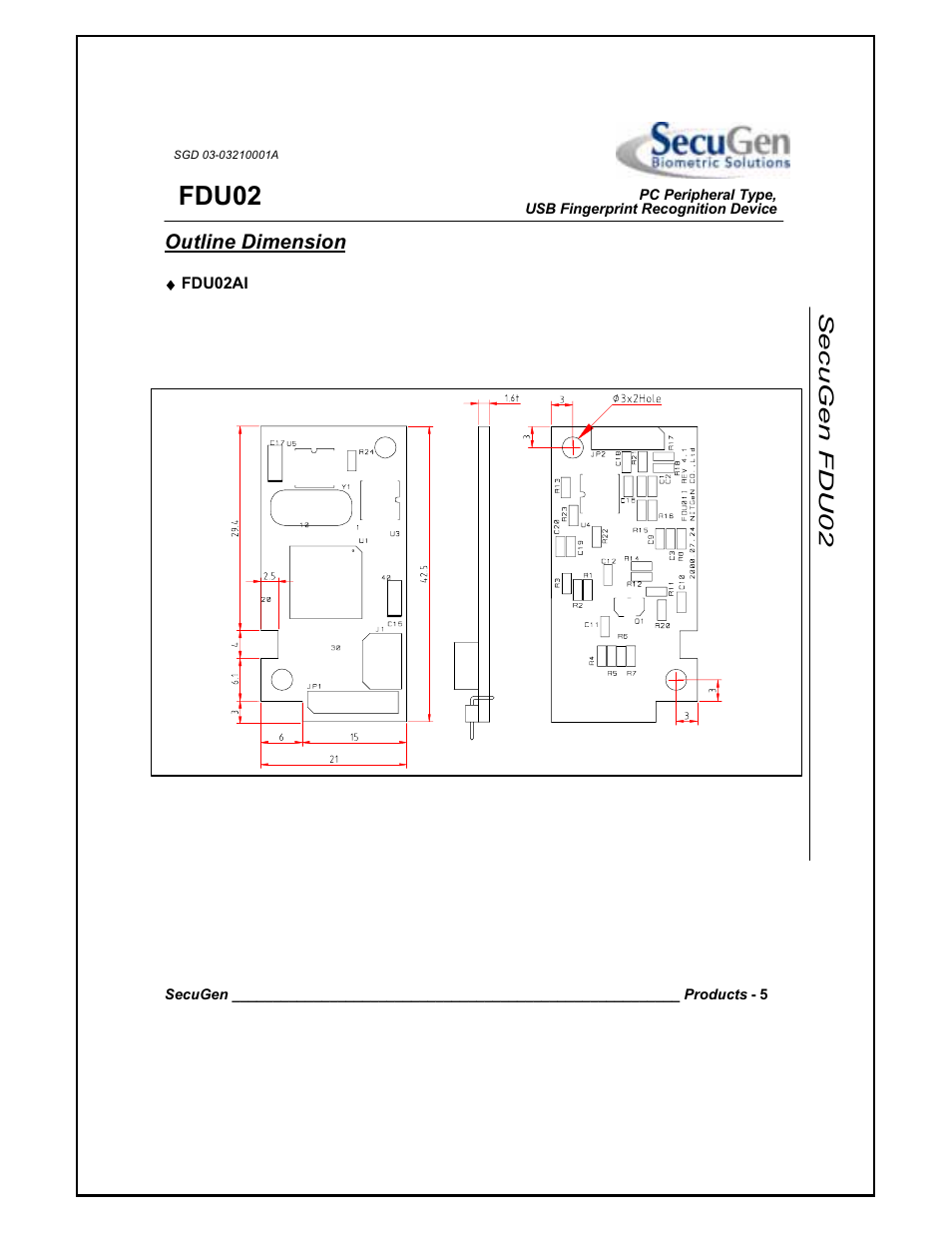 Fdu02 | Tyco Electronics LD9000 Series User Manual | Page 159 / 165