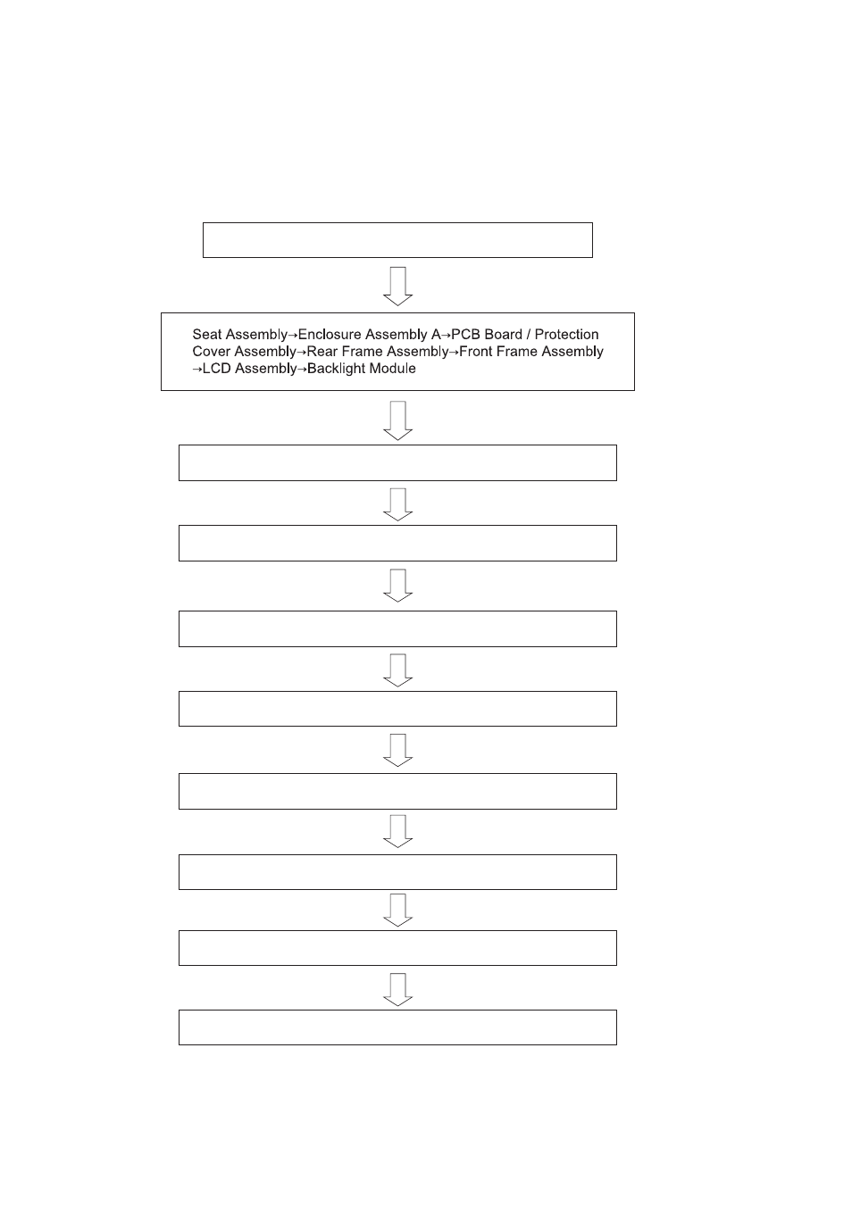 Recommended disassembly sequence | Tyco Electronics LD9000 Series User Manual | Page 69 / 165