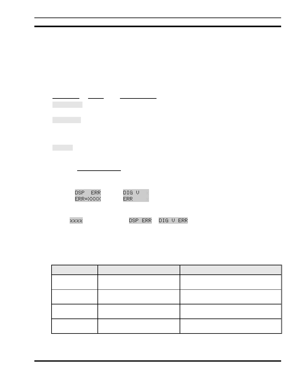 4 status messages, 1 error messages, 5 alert tones | Tyco Electronics MM23772 User Manual | Page 101 / 116