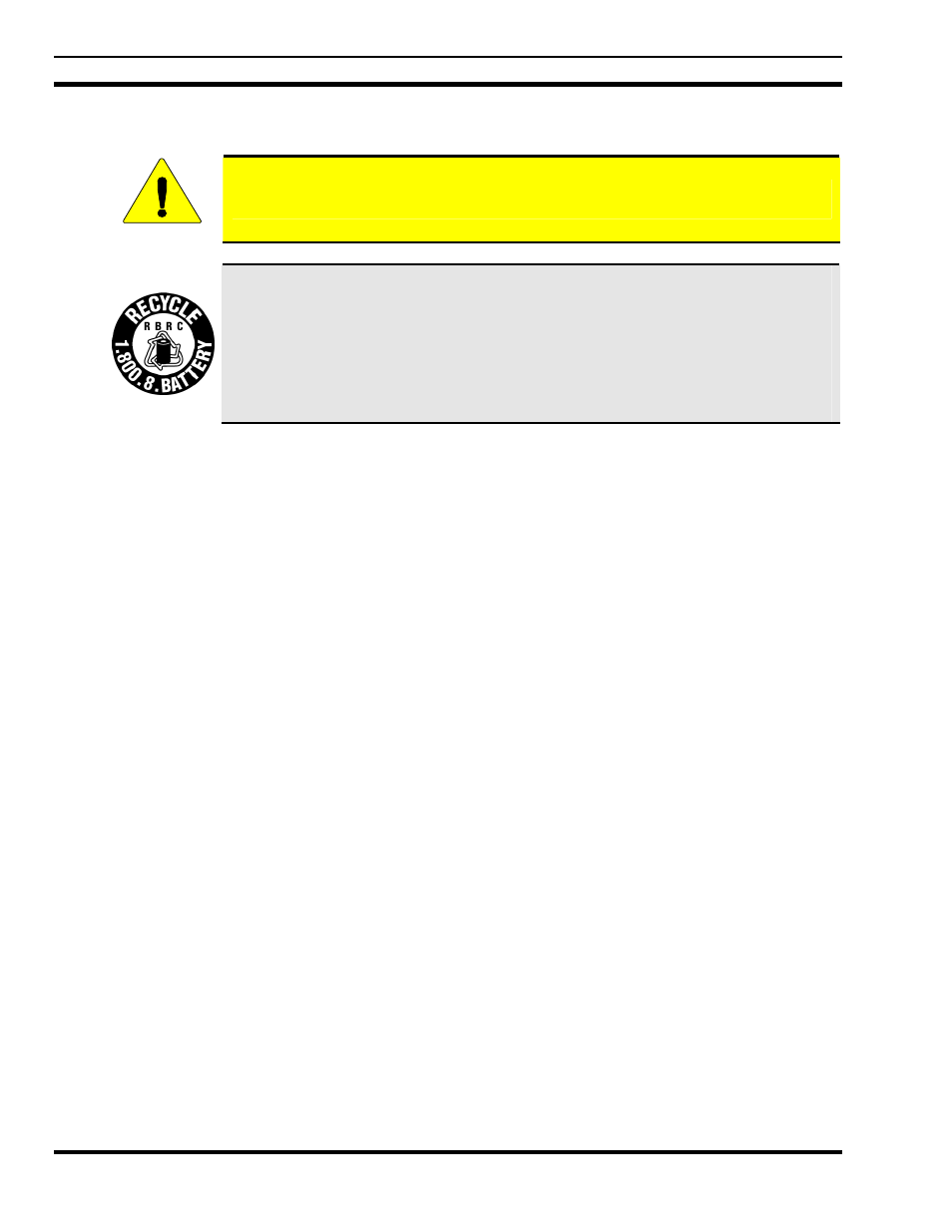 5 battery disposal | Tyco Electronics MM23772 User Manual | Page 18 / 116