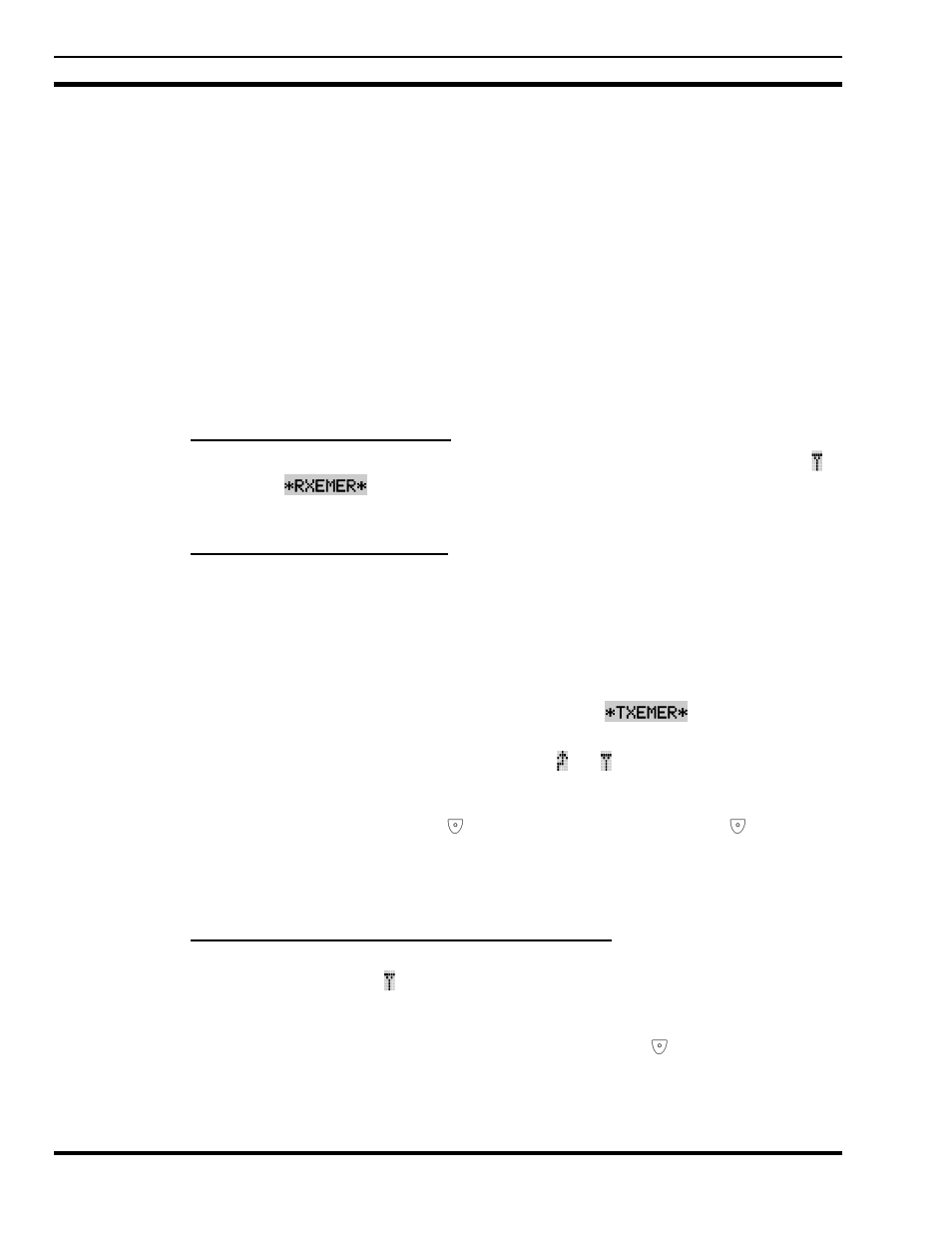 22 emergency operation, 1 receiving an emergency call, 2 declaring an emergency call | 23 individual calls, 1 receiving and responding to an individual call | Tyco Electronics MM23772 User Manual | Page 68 / 116