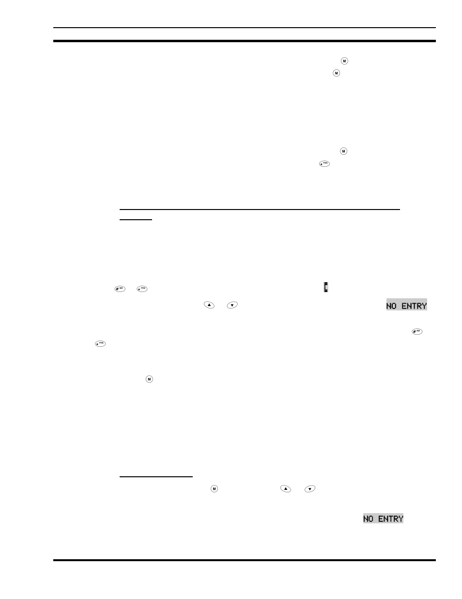 25 programmable entries, 26 status/message operation, 1 status operation | Tyco Electronics MM23772 User Manual | Page 73 / 116