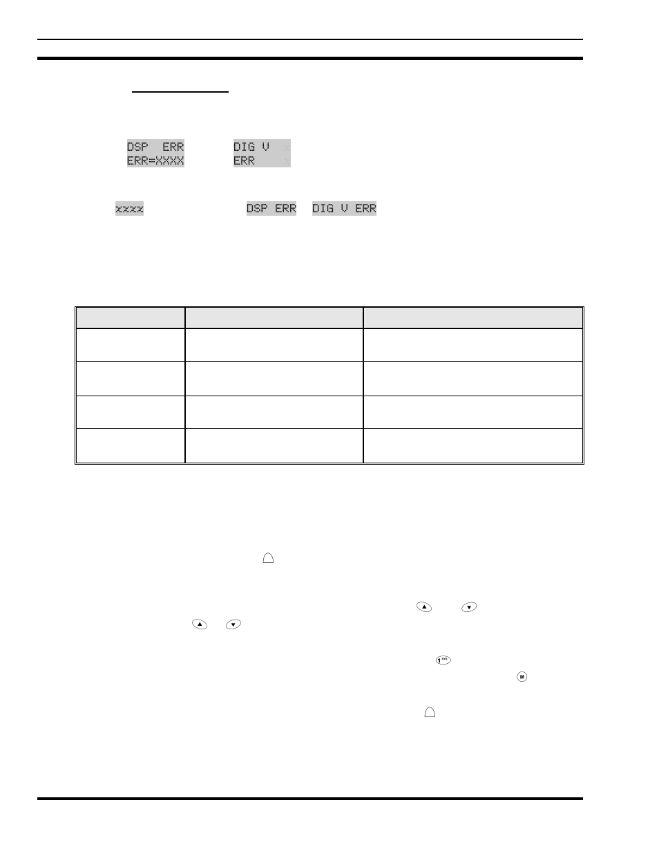 1 error messages, 6 alert tones, 7 system selection | Tyco Electronics MM23772 User Manual | Page 84 / 116