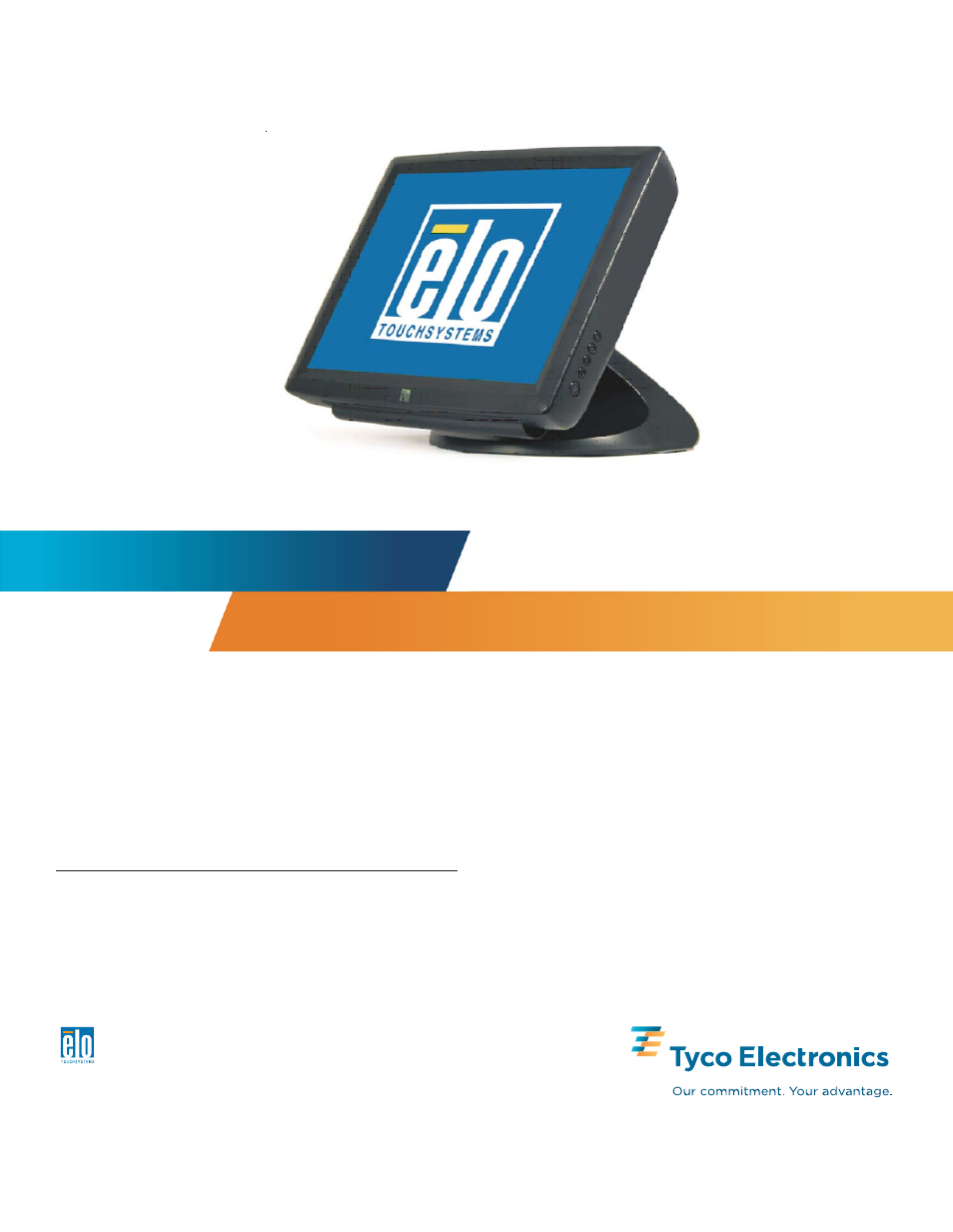 Tyco Electronics ELO TOUCHSYSTEMS TOUCHCOMPUTER 1520 User Manual | 53 pages