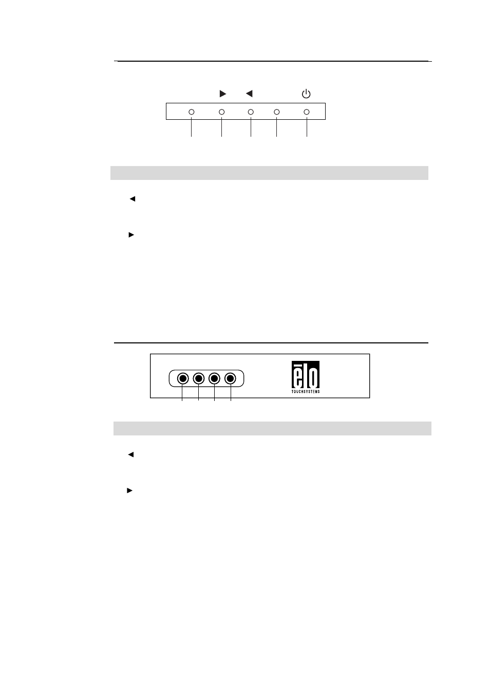 Rear panel controls, Remote osd buttons(option) | Tyco Electronics 1739L User Manual | Page 16 / 45