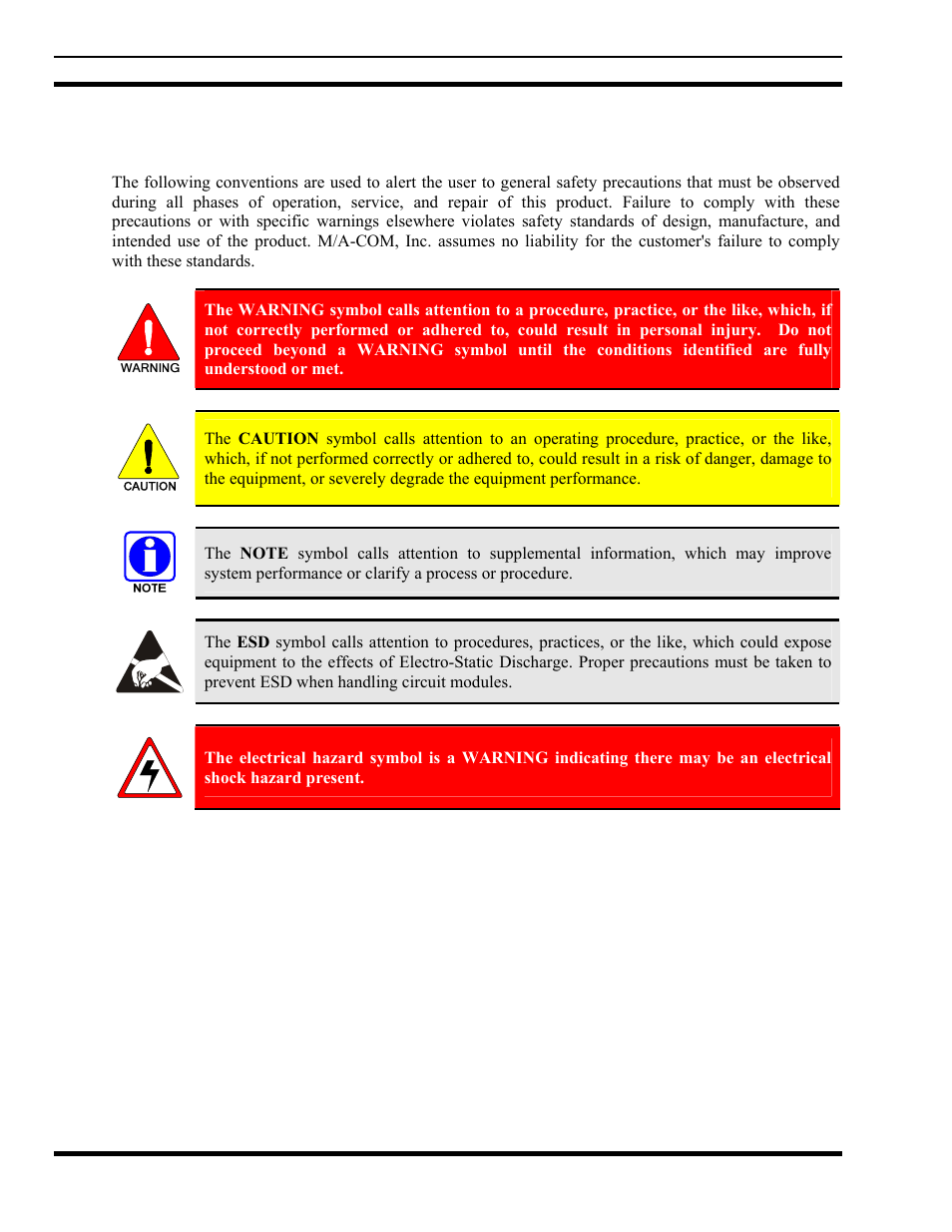 1 regulatory and safety information, Regulatory and safety information | Tyco Electronics MM102014V1 User Manual | Page 6 / 64