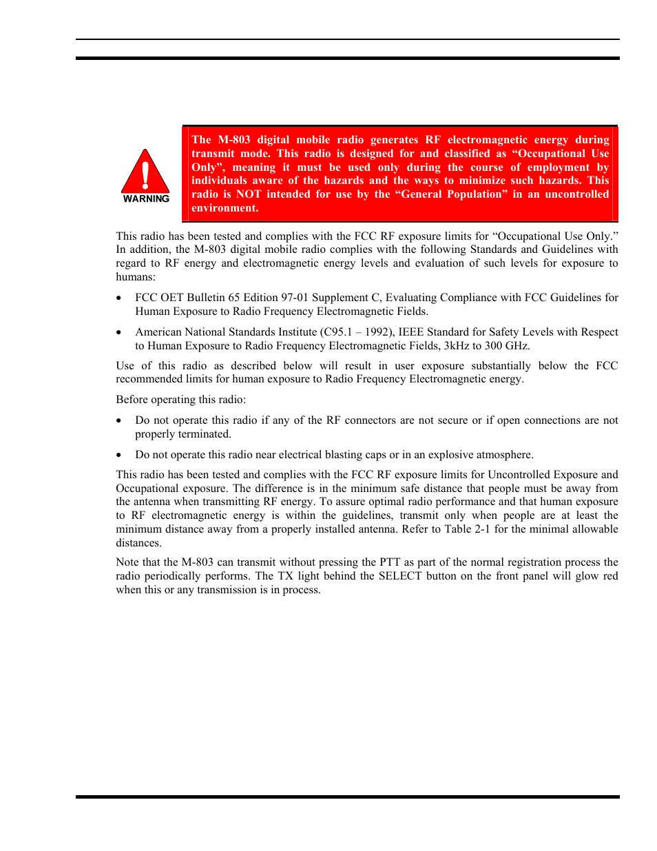 2 safety information, Safety information | Tyco Electronics MM102014V1 User Manual | Page 7 / 64