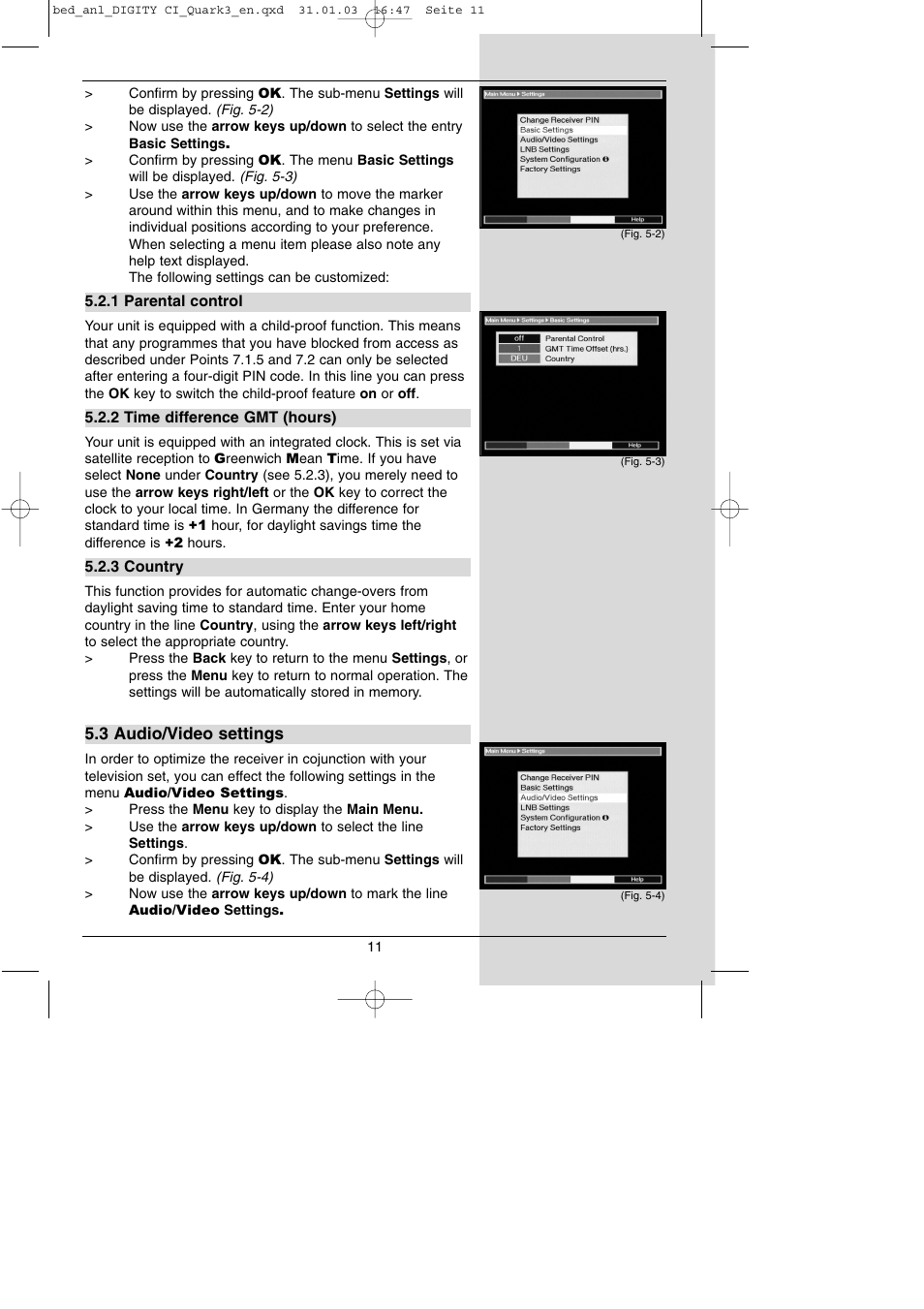 TechniSat DIGITY CI Operating Manual User Manual | Page 11 / 50