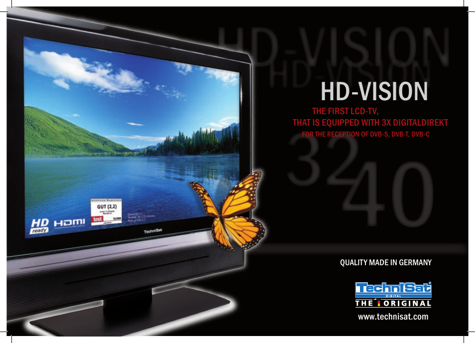 TechniSat HD-Vision DVB-T User Manual | 48 pages