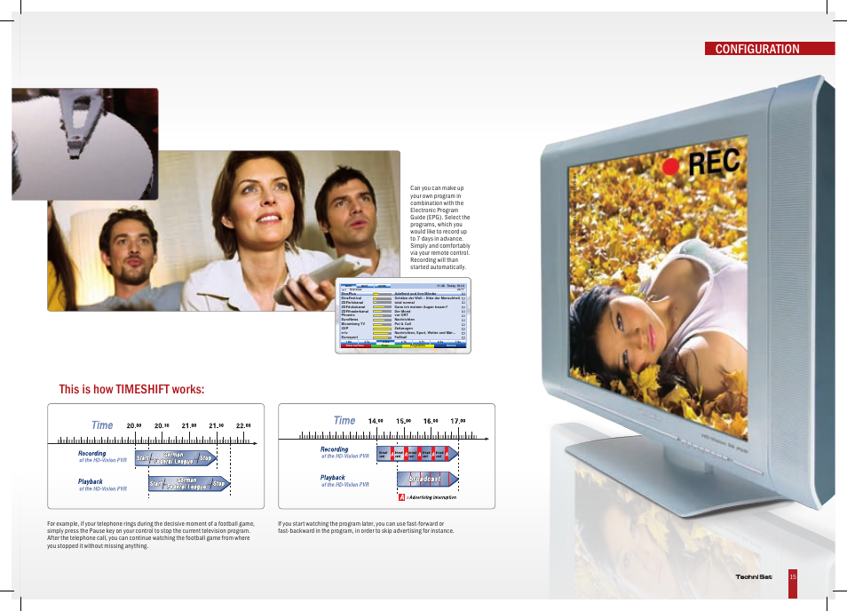Configuration, This is how timeshift works | TechniSat HD-Vision DVB-T User Manual | Page 15 / 48
