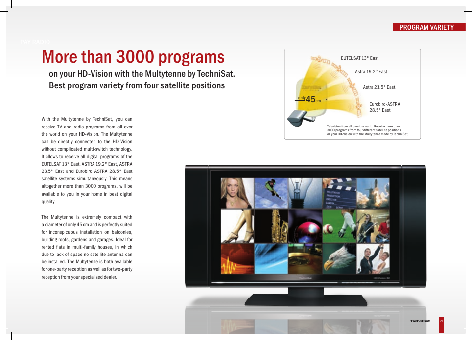 More than 3000 programs | TechniSat HD-Vision DVB-T User Manual | Page 21 / 48