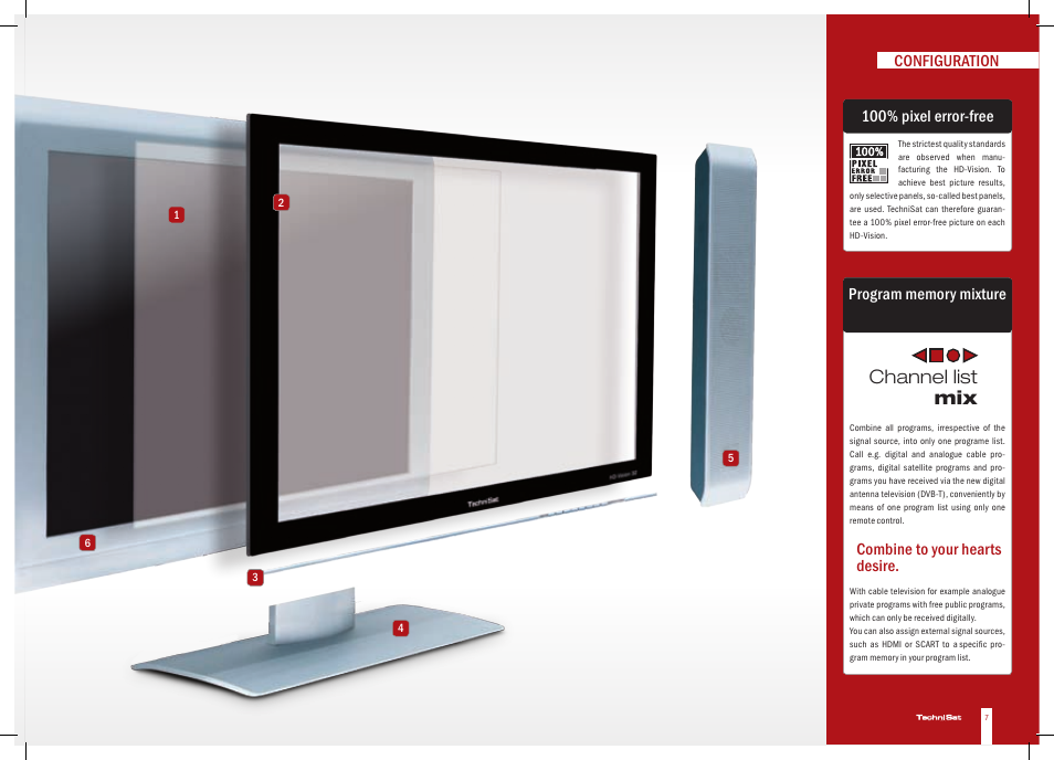 Channel list mix | TechniSat HD-Vision DVB-T User Manual | Page 7 / 48