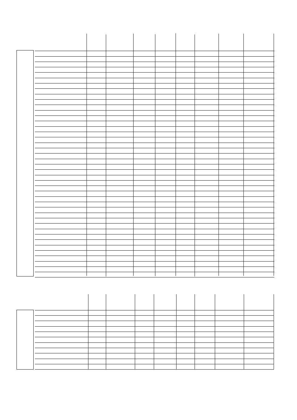 Programme table 2 (isisat-lnb) | TechniSat VC 2002 S User Manual | Page 12 / 12