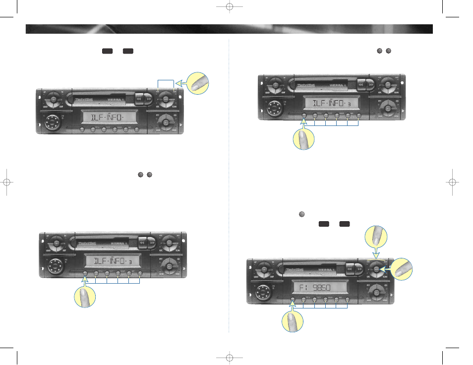 Manual station search | TechniSat Car Radio User Manual | Page 13 / 24