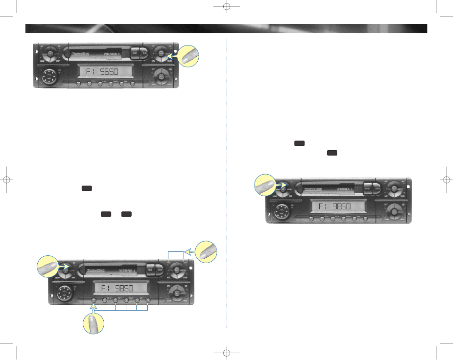 3 automatic traffic announcement system | TechniSat Car Radio User Manual | Page 15 / 24