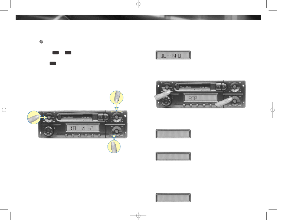 4 rds functions | TechniSat Car Radio User Manual | Page 16 / 24