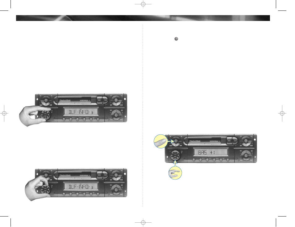 2 volume control, 3 sound control | TechniSat Car Radio User Manual | Page 7 / 24