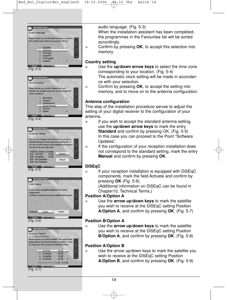 TechniSat DigiCorder S1 User Manual | Page 14 / 78