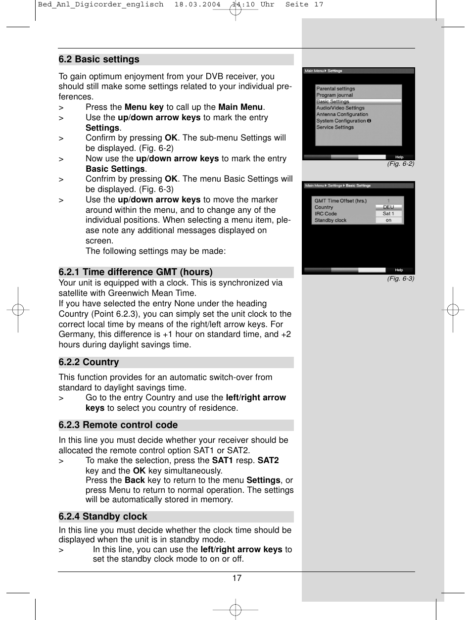 TechniSat DigiCorder S1 User Manual | Page 17 / 78