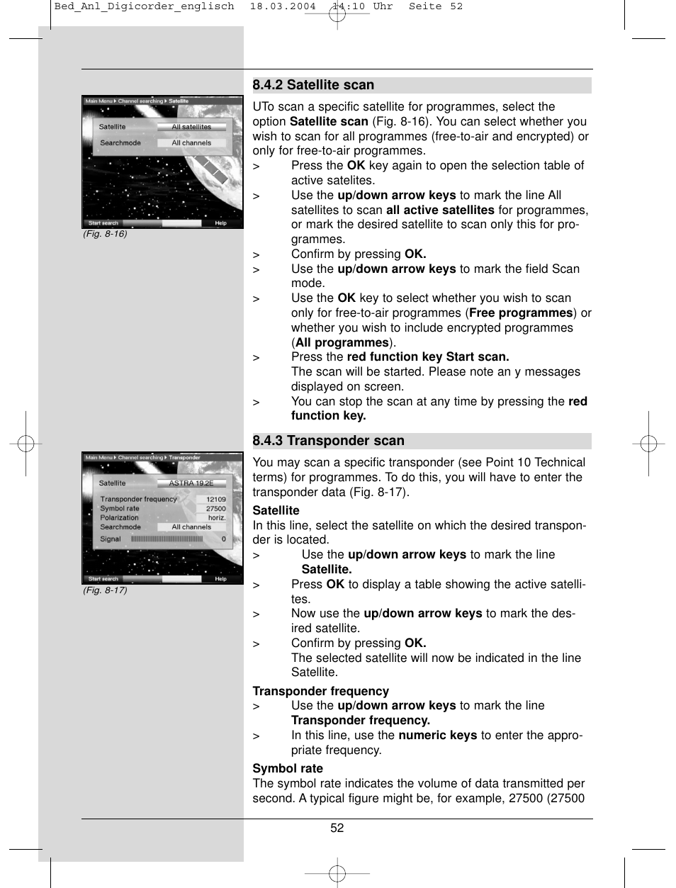 TechniSat DigiCorder S1 User Manual | Page 52 / 78