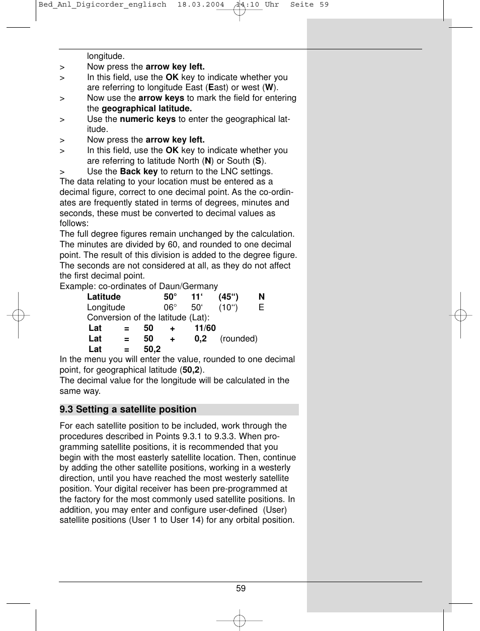 TechniSat DigiCorder S1 User Manual | Page 59 / 78